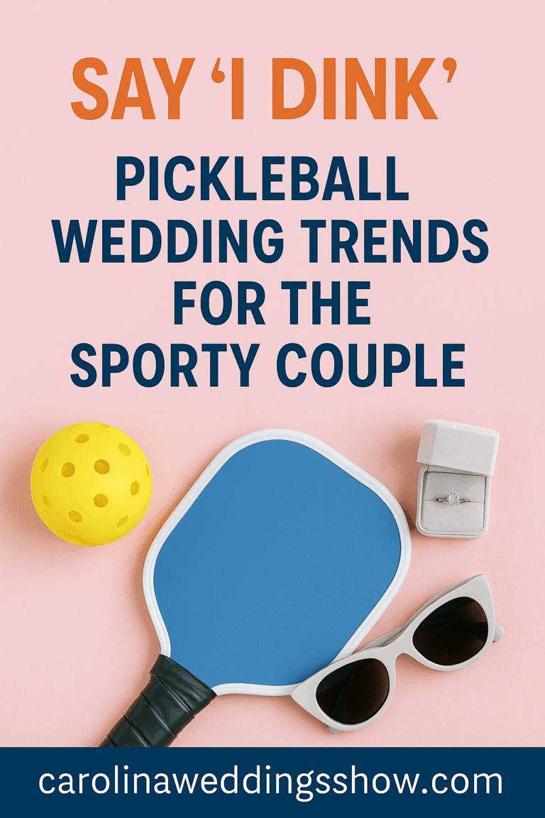 🏓 Say “I Dink” — Pickleball Wedding Trends for the Sporty Couple